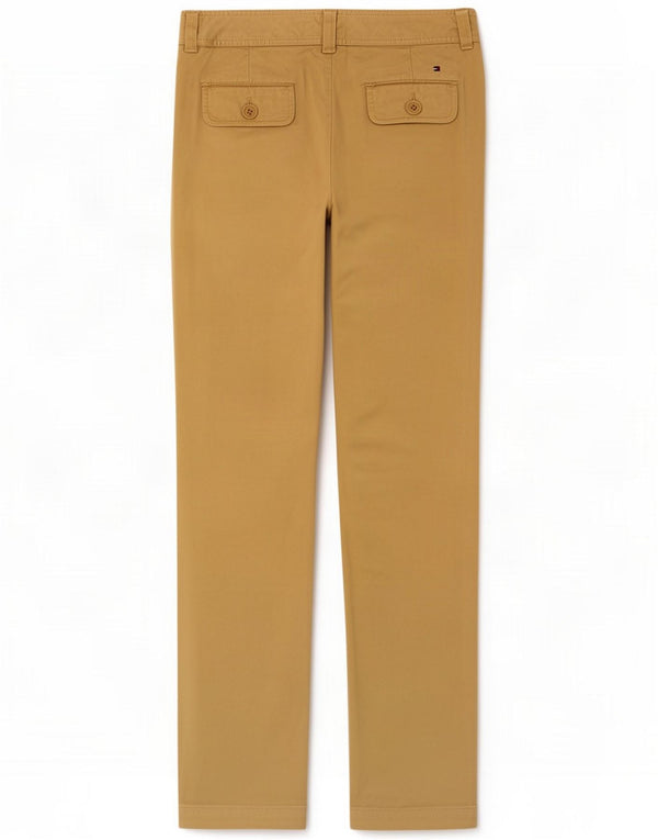 Tommy Hilfiger Womens Slim Chino Pantaloni US 2 XS W28 L33 Bej Bumbac