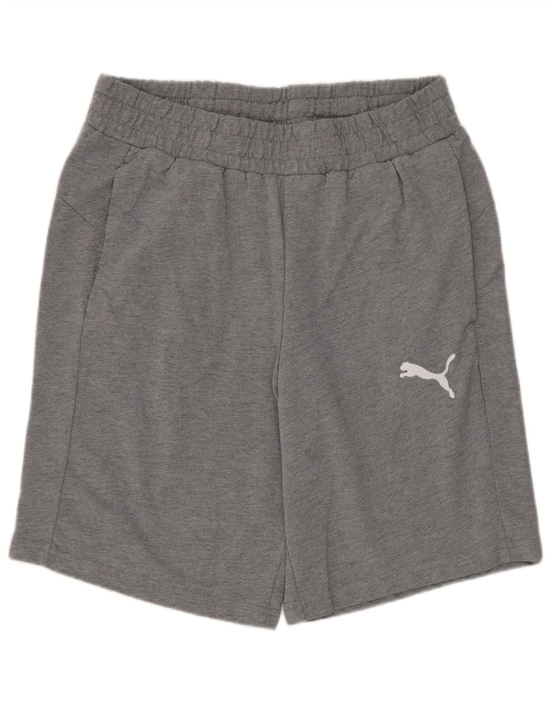 Pantaloni scurți sport Puma pentru bărbați, bumbac, gri mediu