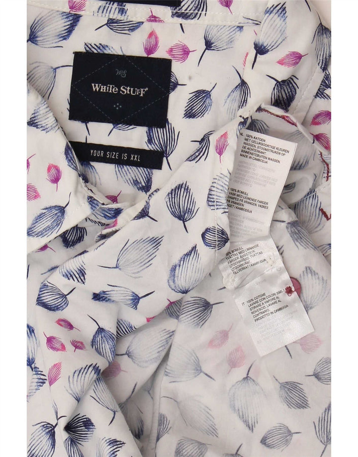 Cămașă pentru bărbați White Stuff 2XL Bumbac Floral