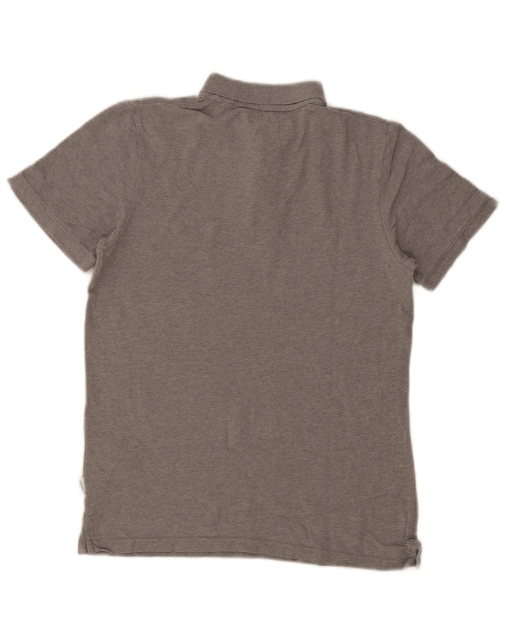 Tricou polo Jack & Jones pentru bărbați, bumbac gri mic