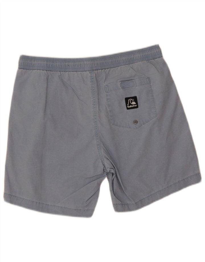 Pantaloni scurți sport Quiksilver pentru bărbați, cu tăiere obișnuită, din bumbac albastru mediu
