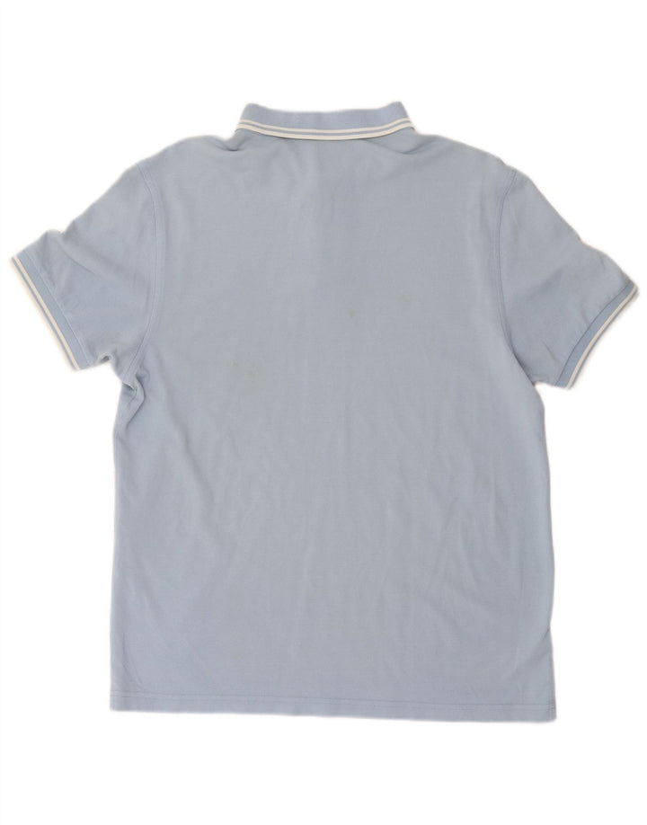 Cămașă polo Fred Perry pentru bărbați, mare, albastru, bumbac