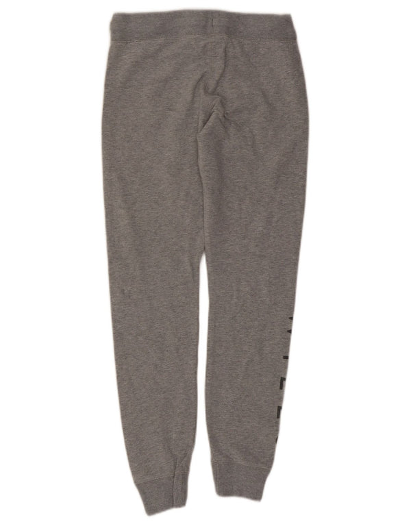 Jack Wills Pantaloni de trening grafic pentru femei Joggeri UK 6 XS Bumbac gri