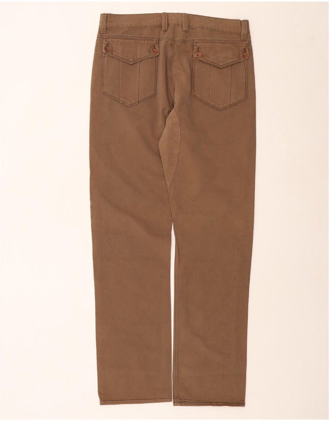 CARRERA Pantaloni Drepți Casual Bărbați W32 L33 Maro