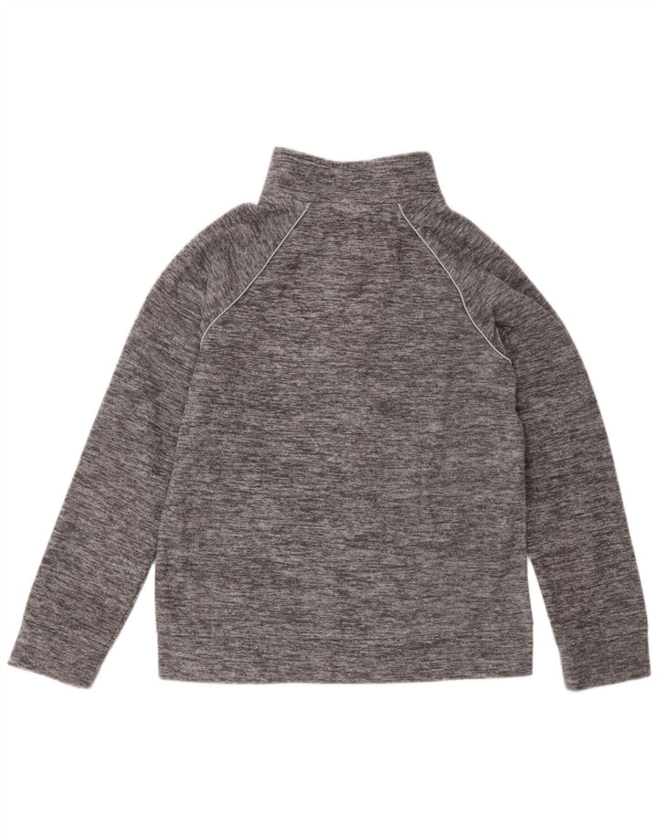 Jachetă fleece PUMA pentru băieți, 14-15 ani, mare, gri poliester cu pete