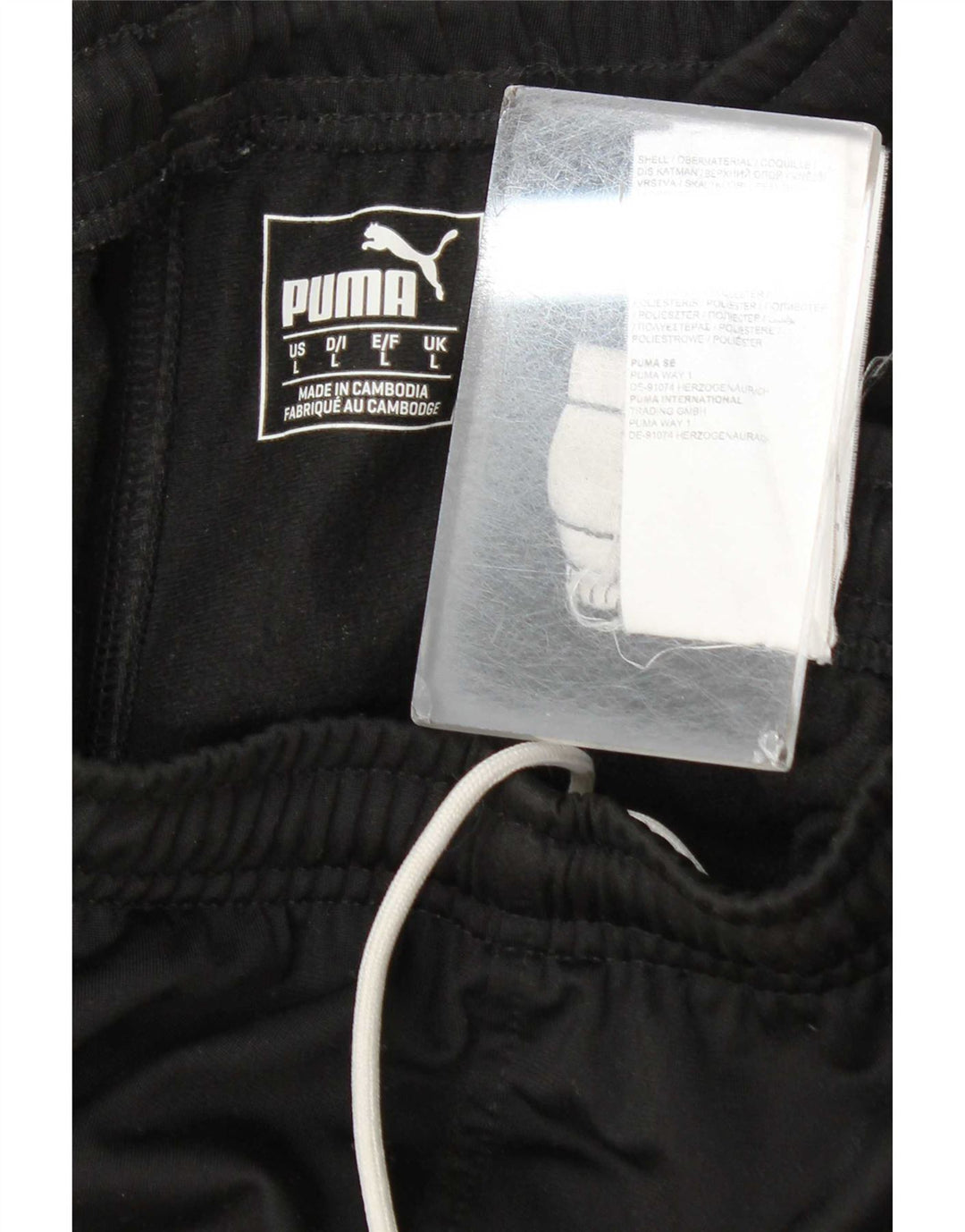 Pantaloni de trening pentru bărbați Puma Pantaloni de jogging, mari, negru, poliester