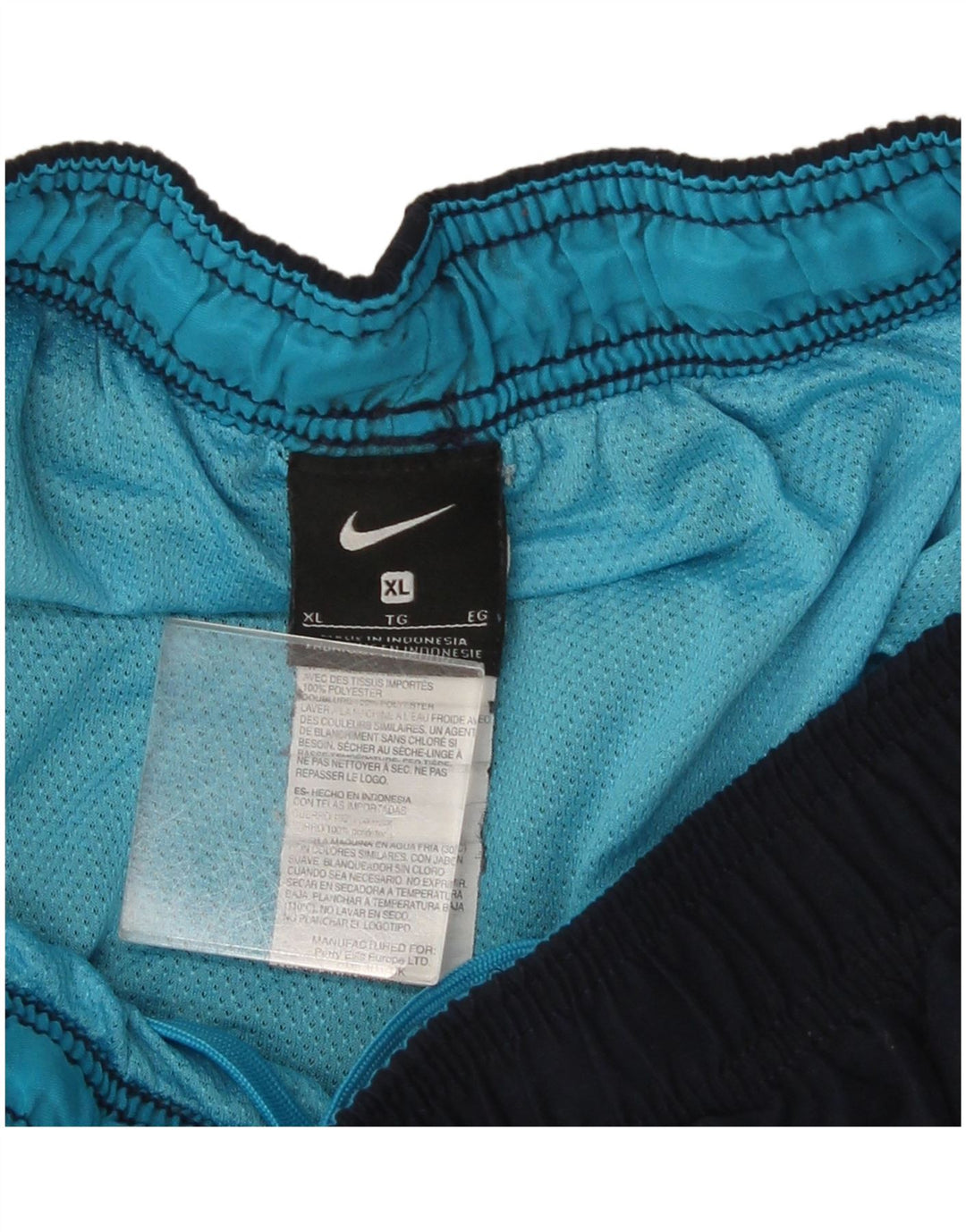 Pantaloni scurți sport Nike băieți 13-14 ani XL bleumarin Poliester