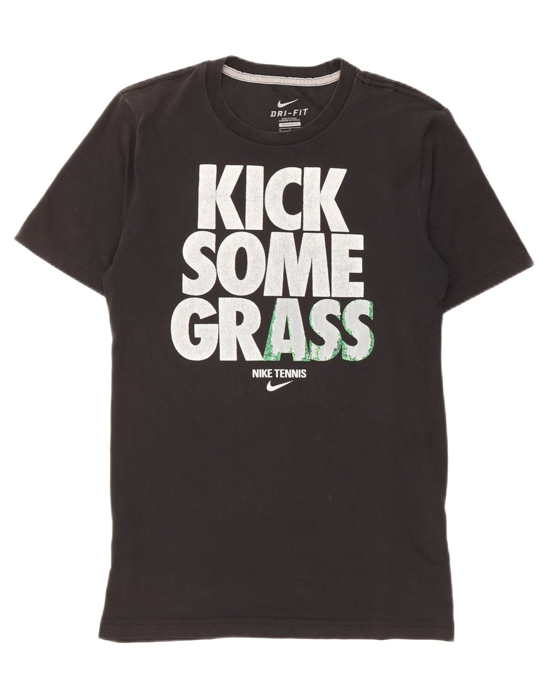 Tricou grafic Nike Dri Fit pentru bărbați Top mic negru