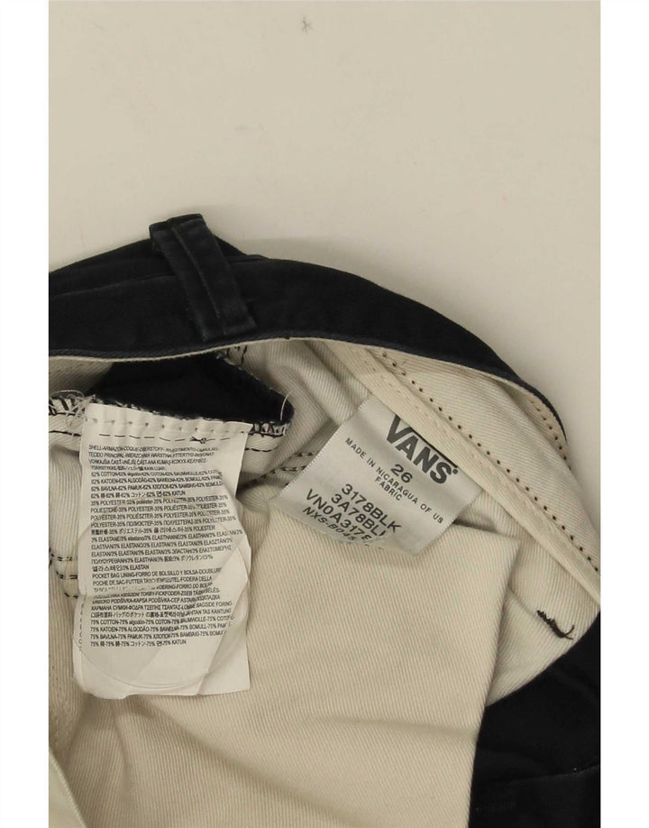 Pantaloni scurți chino pentru bărbați Vans W26 XS, bumbac negru