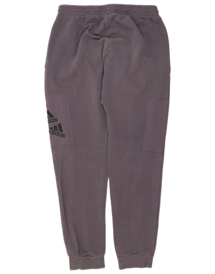 Pantaloni de trening Adidas pentru bărbați Graphic Cargo Pantaloni de jogging, bumbac gri mediu