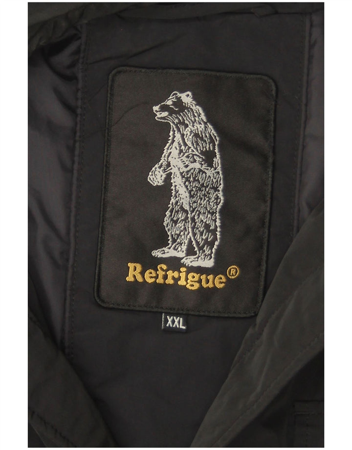 Jachetă Utilitară pentru bărbați Refrigue UK 44 2XL Poliester bleumarin