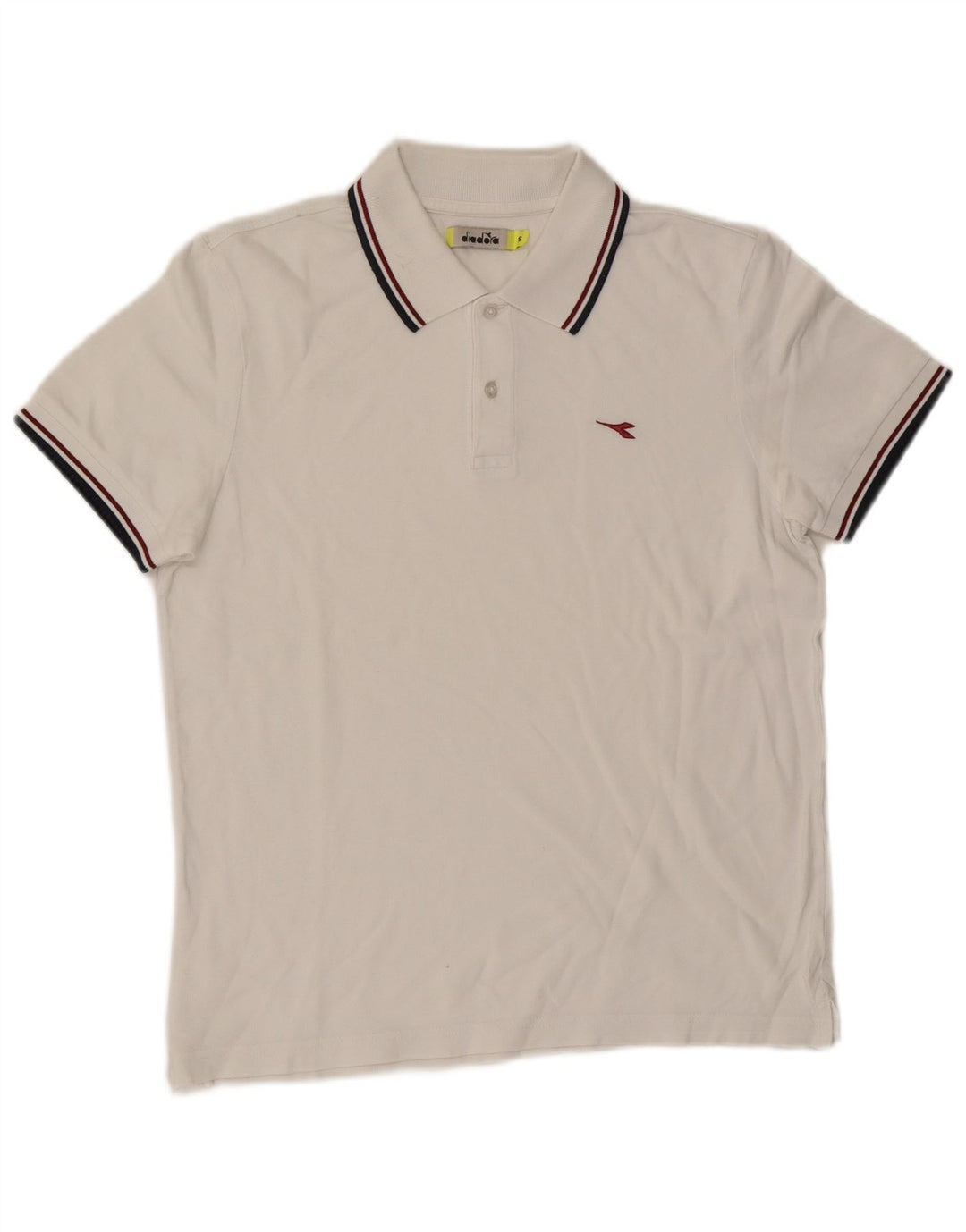 Tricou polo pentru bărbați Diadora Mic alb