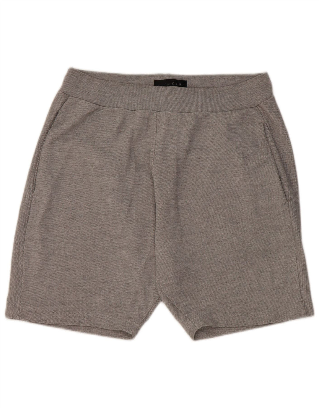Pantaloni scurți sport pentru bărbați Zara, gri mediu