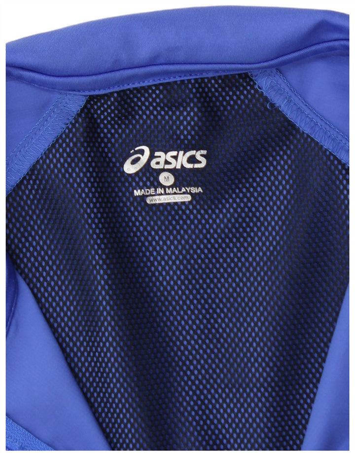 Jachetă de trening pentru femei ASICS UK 12 Poliester albastru mediu