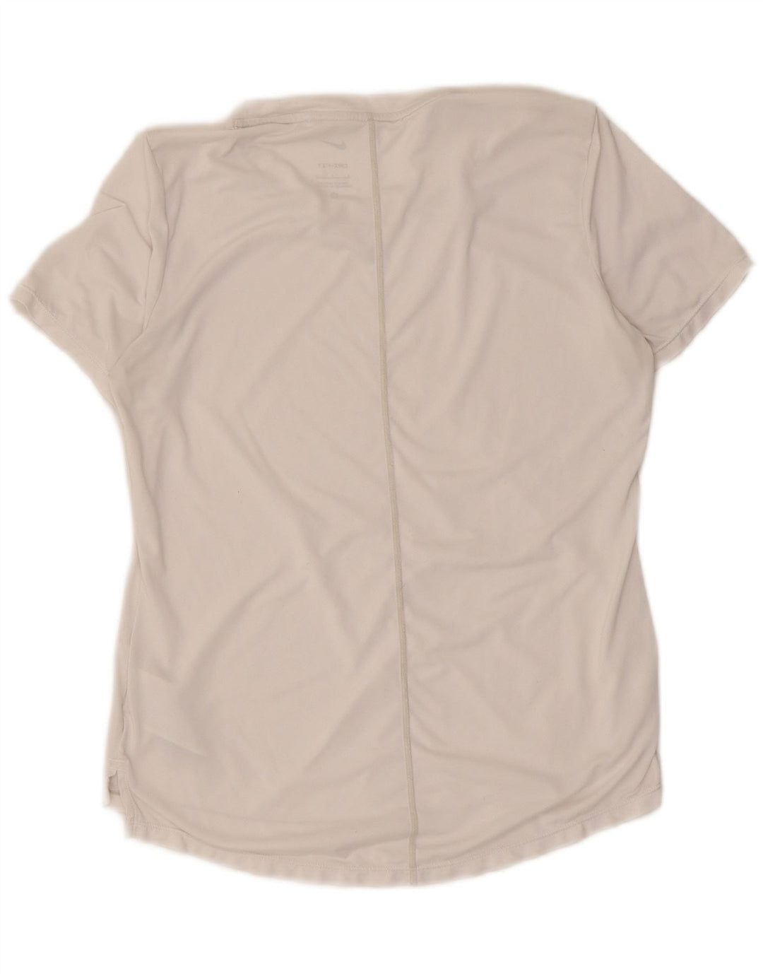 Tricou Nike Dri Fit pentru femei Top UK 10 Poliester alb mic