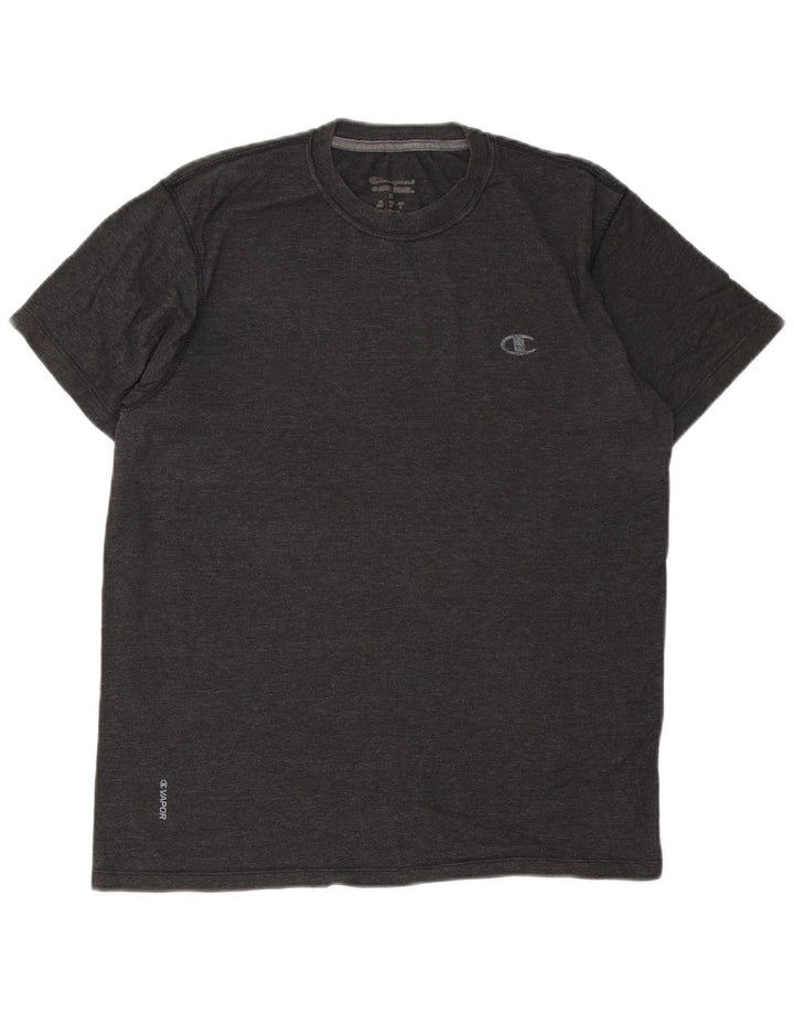 Tricou pentru bărbați Champion Top din bumbac gri mediu