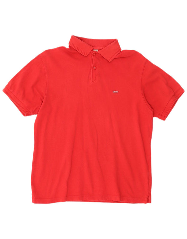 Tricou polo Levi's pentru bărbați, roșu mediu