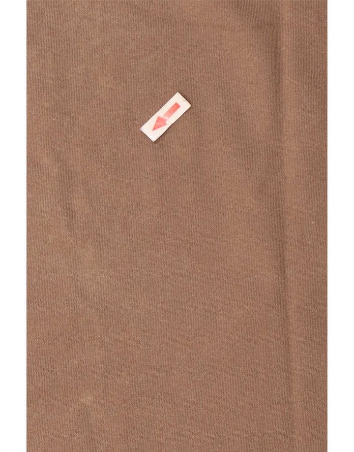 Tricou pentru bărbați Champion Top mare din bumbac maro