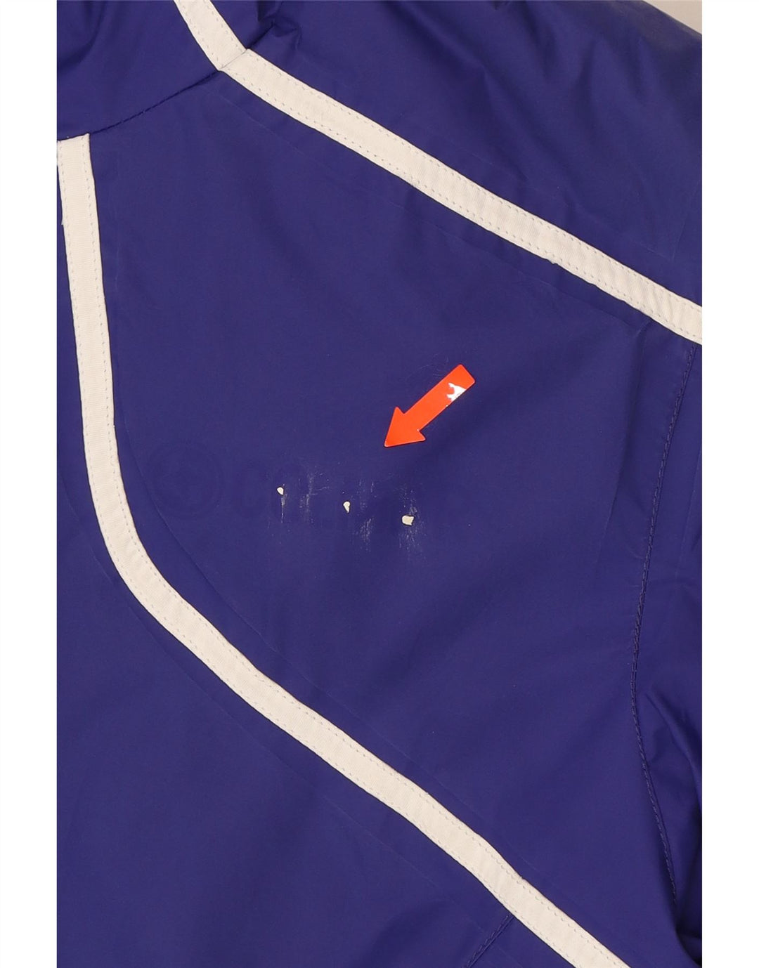 COLMAR Womens Hooded Windbreaker Jacket IT 46 Large Blue Polyamide Vintage Colmar and Second-Hand Colmar from Messina Hembry 