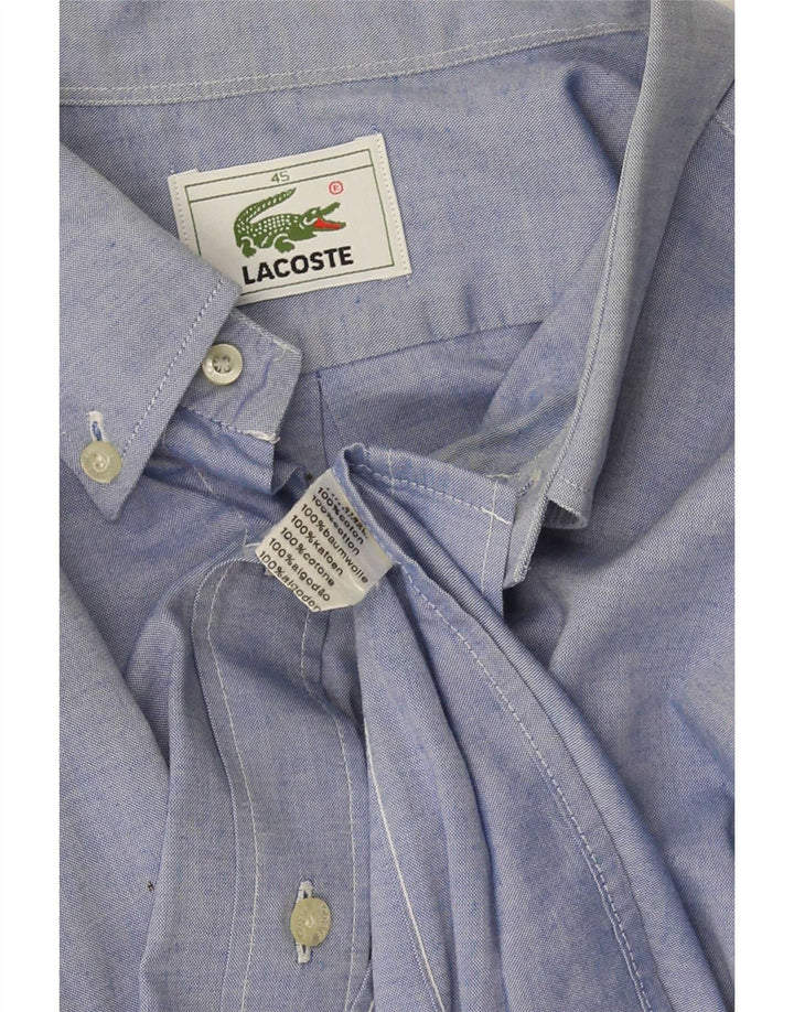 Cămașă bărbați Lacoste Mărimea 45 XL Bumbac albastru