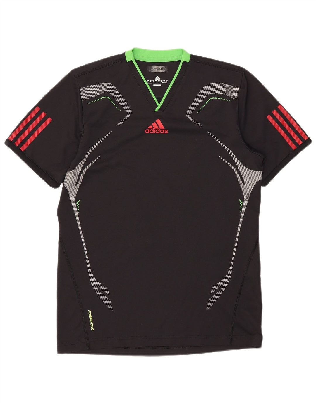 Tricou Adidas Climacool pentru bărbați Top mic negru Colorblock