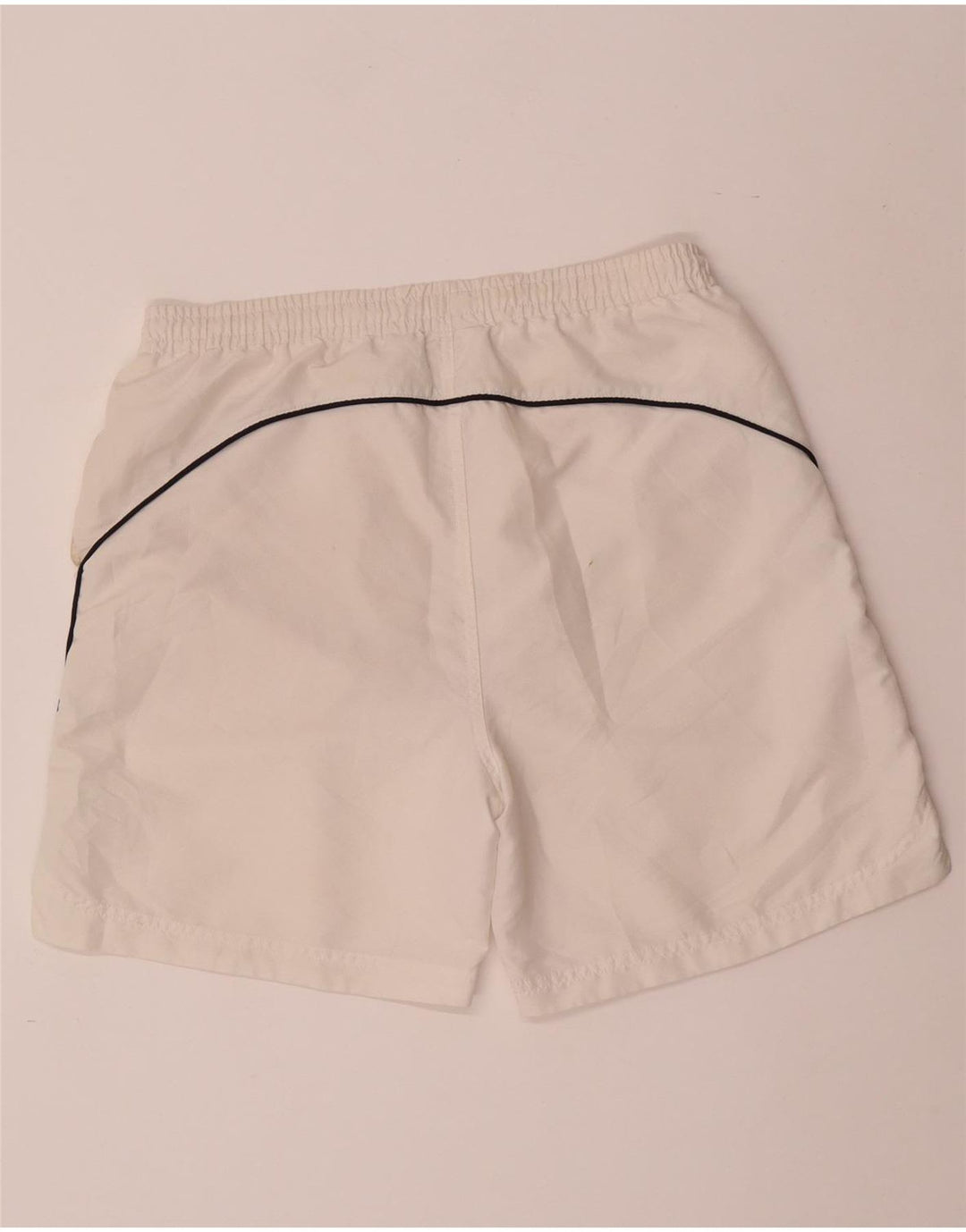 Pantaloni scurti sport FILA pentru bărbați, poliester alb, mic
