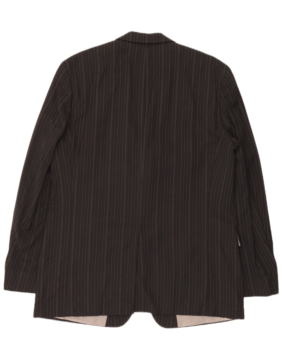 Blazer pentru bărbați HUGO BOSS cu 3 nasturi EU 54 2XL Negru cu dungi