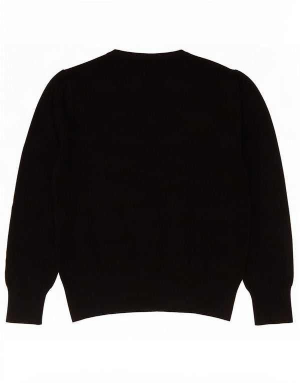 Pulover cardigan pentru femei Marks & Spencer UK 12 Medium Black Viscose