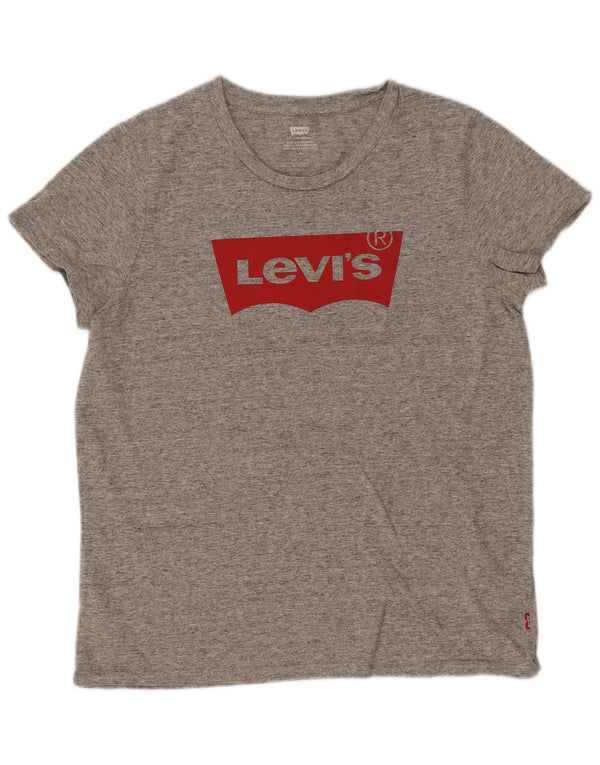 Tricou grafic Levi's pentru femei Top UK 12 Medium Gri