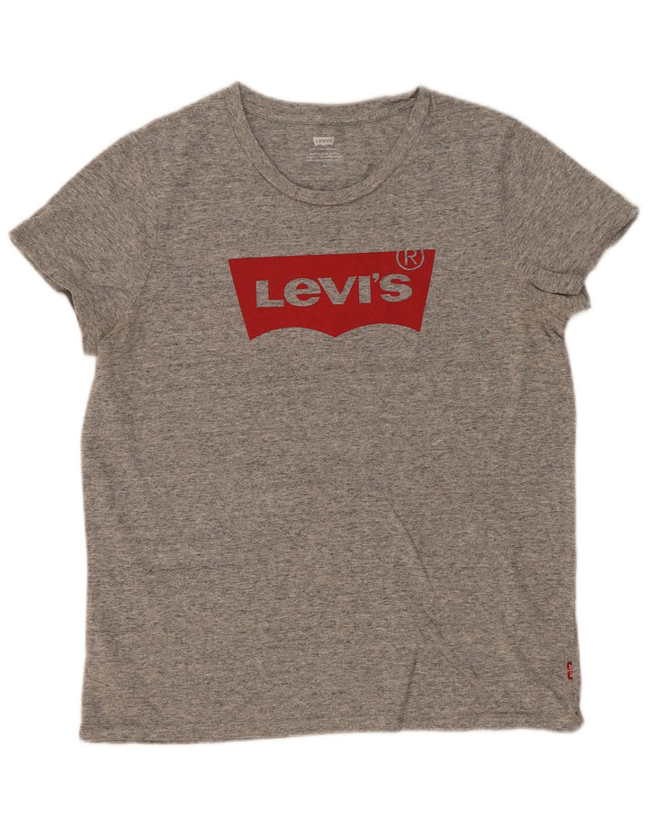 Tricou grafic Levi's pentru femei Top UK 12 Medium Gri