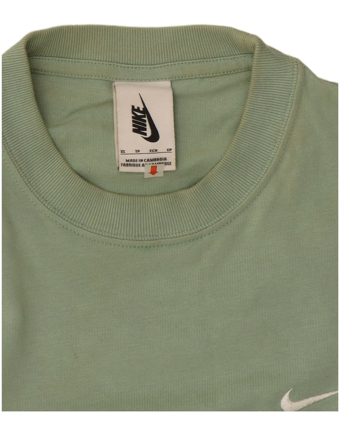 Tricou pentru bărbați Nike Top XS Bumbac verde