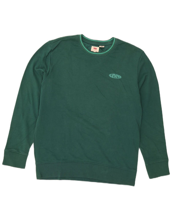 Pulover Levi's pentru bărbați, XL, bumbac verde