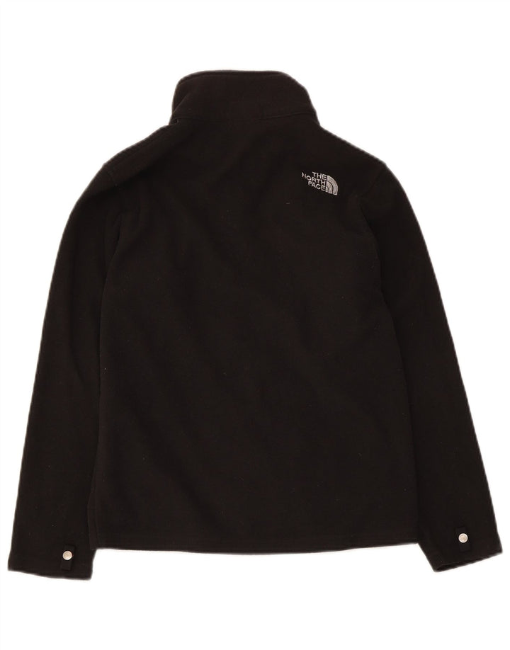 Jachetă polară The North Face pentru băieți, 10-11 ani, poliester negru mediu