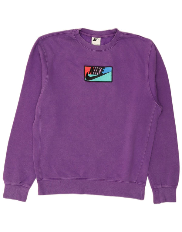 Pulover pentru bărbați Nike Graphic Regular Fit XS Bumbac violet
