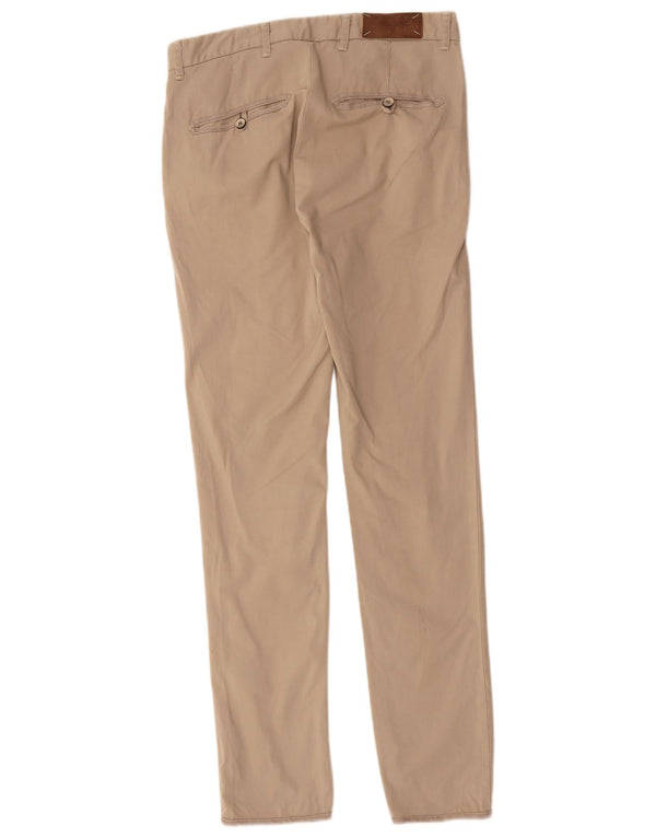 Pantaloni chino slim pentru bărbați Zara EU 38 Mici L30 L30 Bej Bumbac