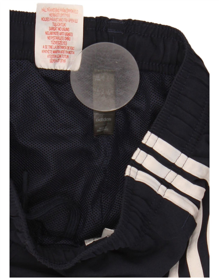 Pantaloni scurți sport pentru băieți Adidas 9-10 ani, bleumarin, poliester