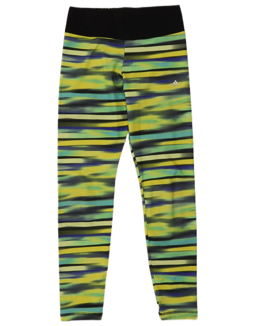 Leggings Climalite ADIDAS pentru fete 14-15 ani poliester cu dungi galbene