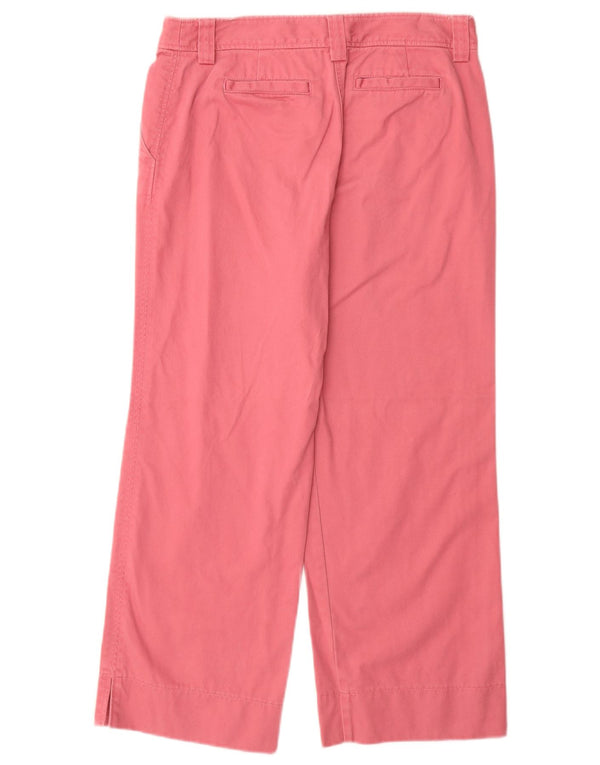 Pantaloni chino drepti pentru femei J. CREW US 4 Small W28 L26 Bumbac roz
