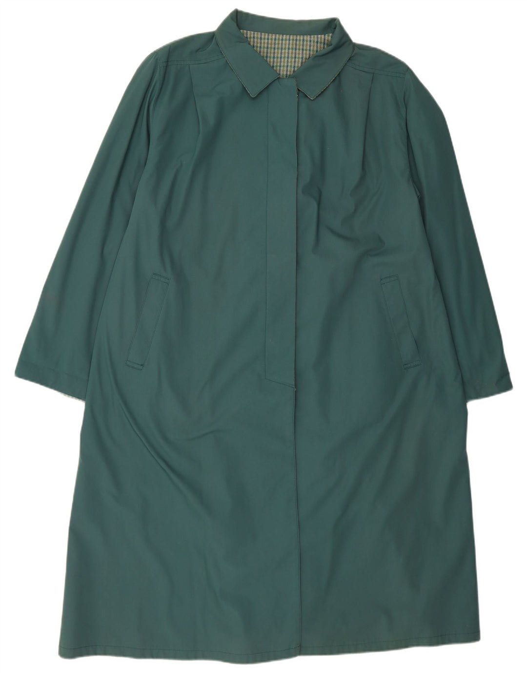 Pardesiu Vintage pentru femei IT 55 2XL Poliester verde