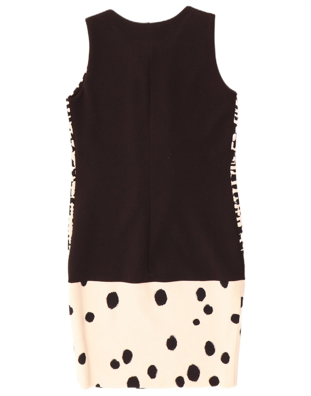 Rochie pentru femei Coveri, fără mâneci, tip teacă IT 42 Medium Black Check Poliester