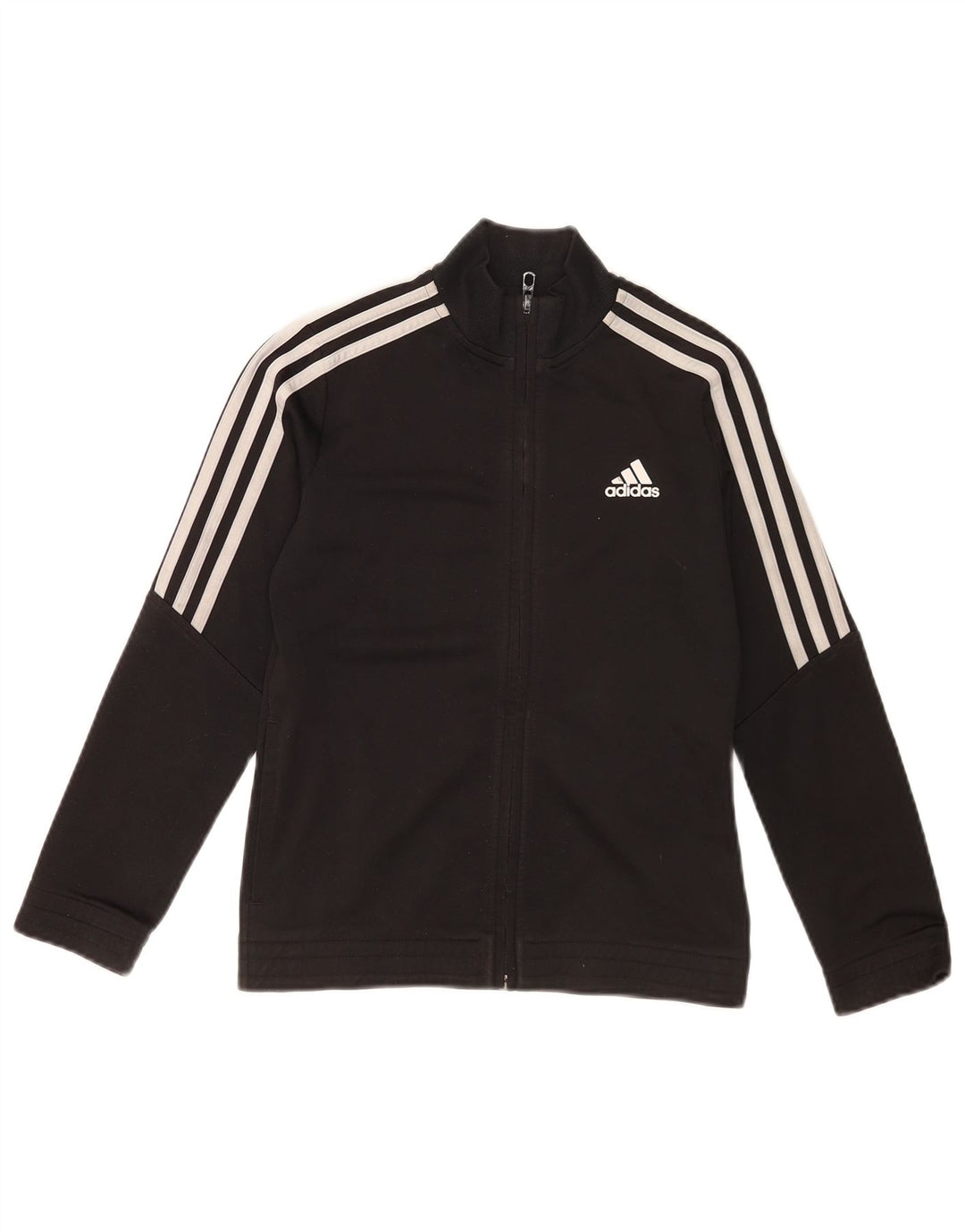 Jachetă de trening pentru băieți Adidas 9-10 ani, neagră