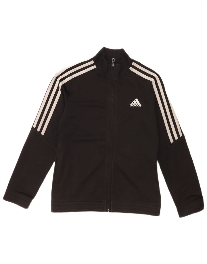 Jachetă de trening pentru băieți Adidas 9-10 ani, neagră