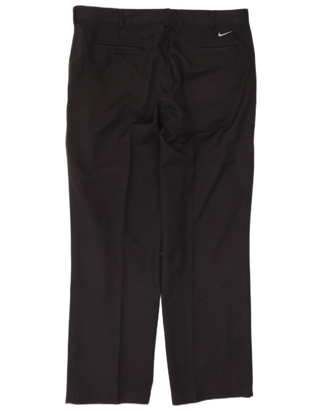 Pantaloni chino drepti pentru bărbați Dri Fit NIKE W36 L32 poliester negru