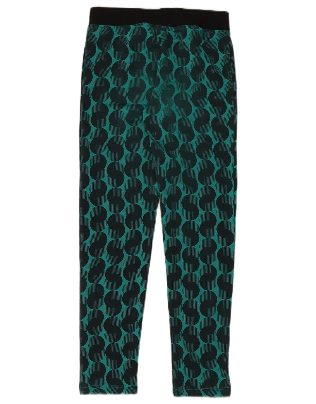 Leggings Fete Puma 9-10 Ani Poliester Geometric Verde Mediu