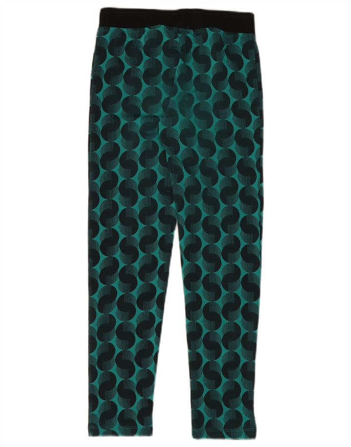 Leggings Fete Puma 9-10 Ani Poliester Geometric Verde Mediu