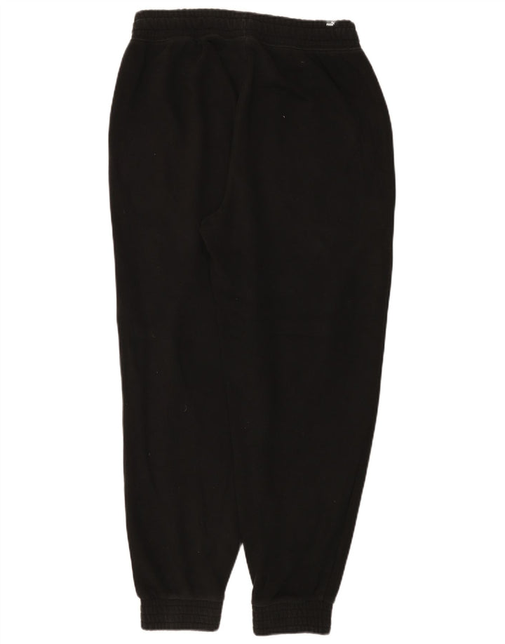 Pantaloni de trening Puma pentru bărbați Joggeri, bumbac mediu negru