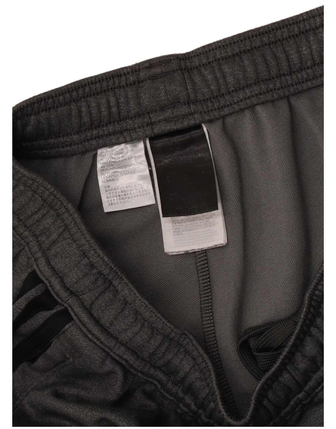 Pantaloni de trening Adidas pentru bărbați, mari, gri, poliester