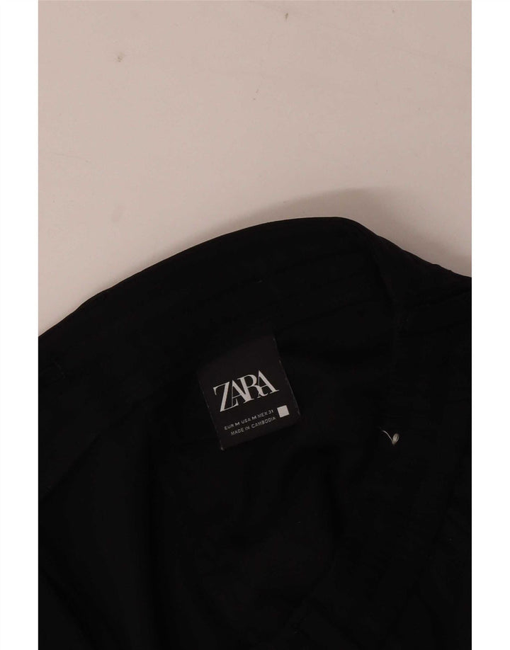 Pantaloni chino drepti pentru femei Zara Mediu L31 L28 Negri