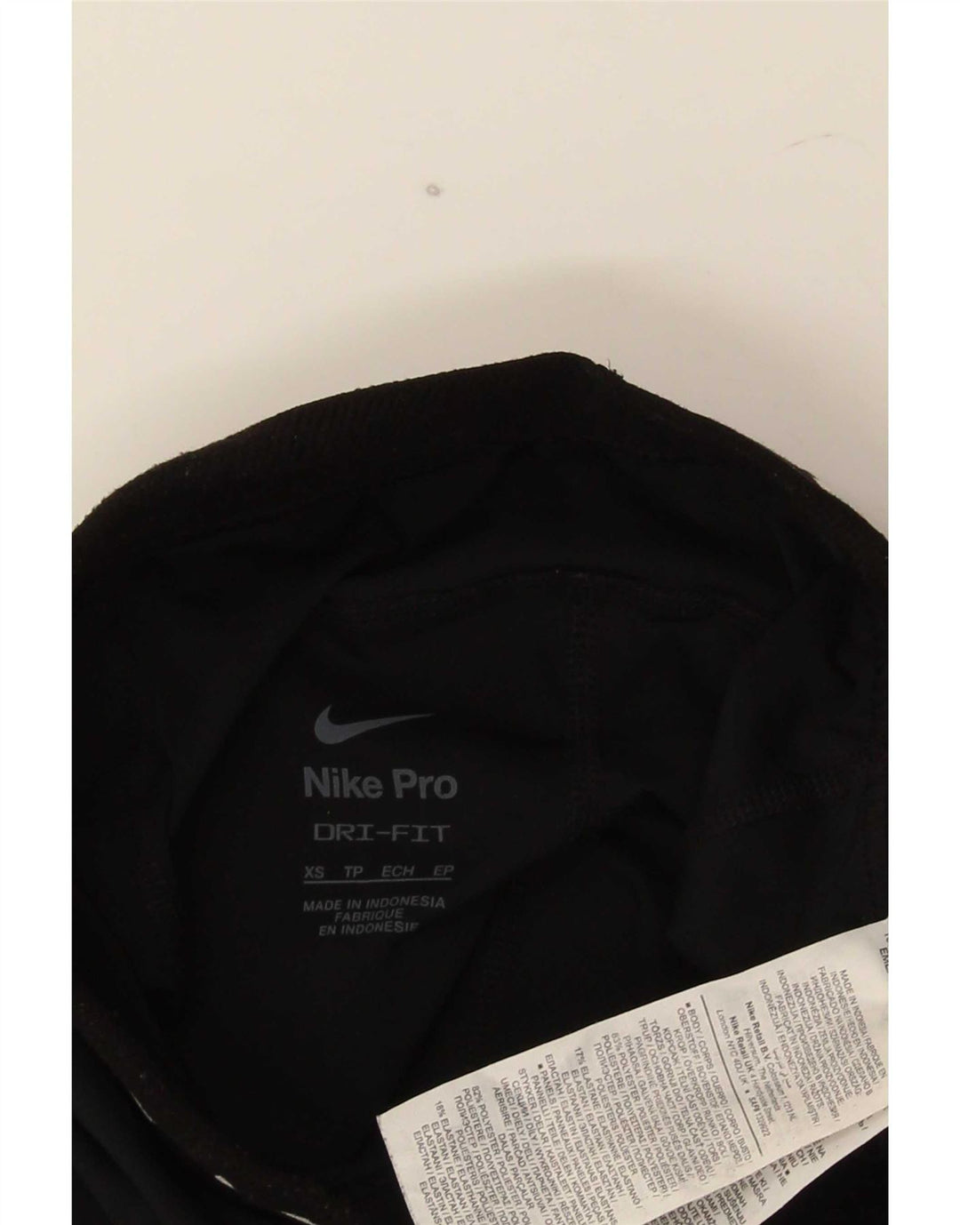 Leggings Nike Dri Fit Graphic pentru femei UK 4 XS Poliester negru