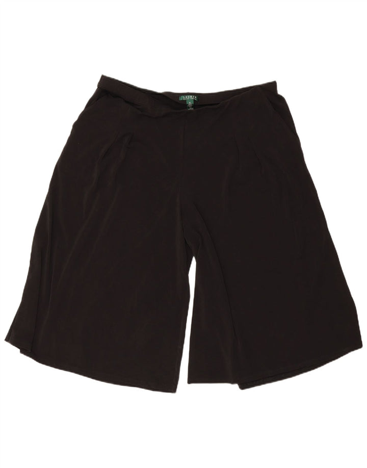 Pantaloni scurți Ralph Lauren pentru femei, XL W40, poliester negru